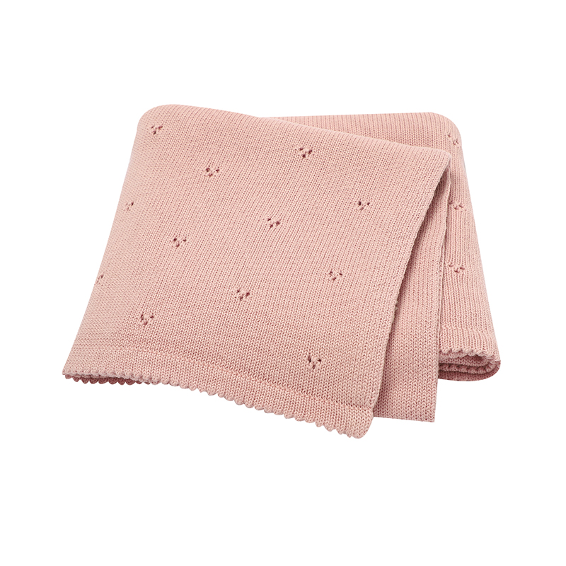 Muslin Swaddle Wrap - Słodkie, jednokolorowe koce dla noworodków chłopców