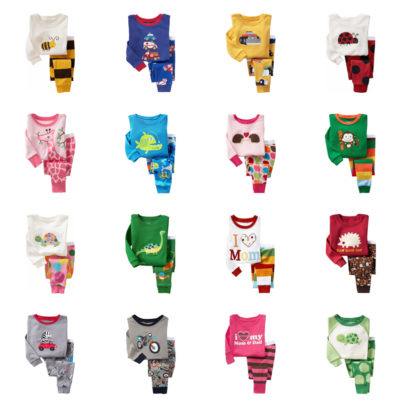 Baby Clothing Crochet - Chłopięca bielizna nocna Zestawy piżam dziecięcych