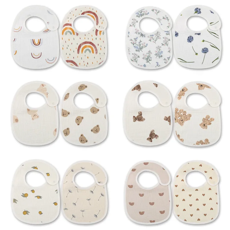 Baby Clothing Patterns - 2 sztuk/zestaw wodoodporna śliniaki dla dzieci