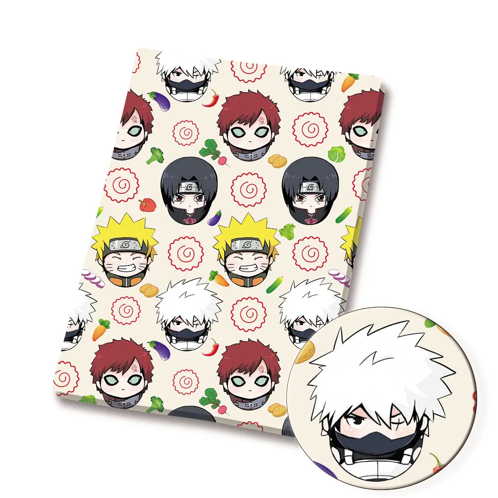 Baby Clothing Quilt - Materiały do anime Naruto, tkanina 140*50cm,