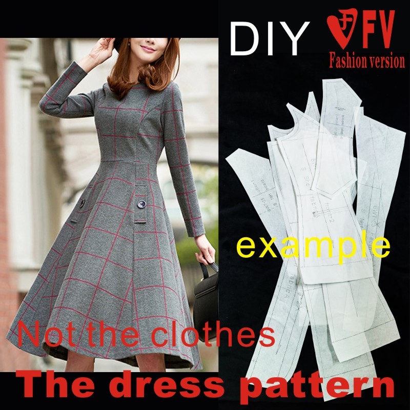 Baby Clothing Patterns - Sukienki wykrój do szycia szablon do
