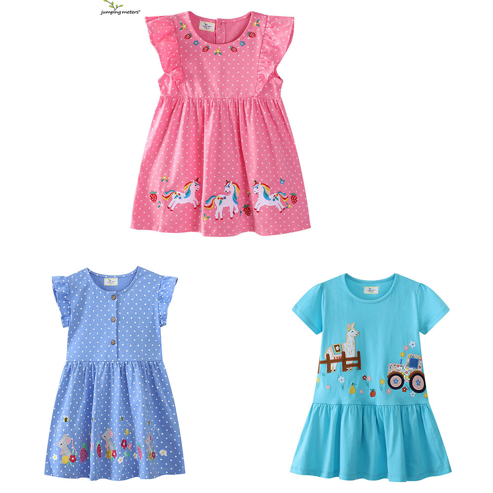 Baby Clothing Line - Sukienki dla dziewczynek Jumping Meters 2-7T,