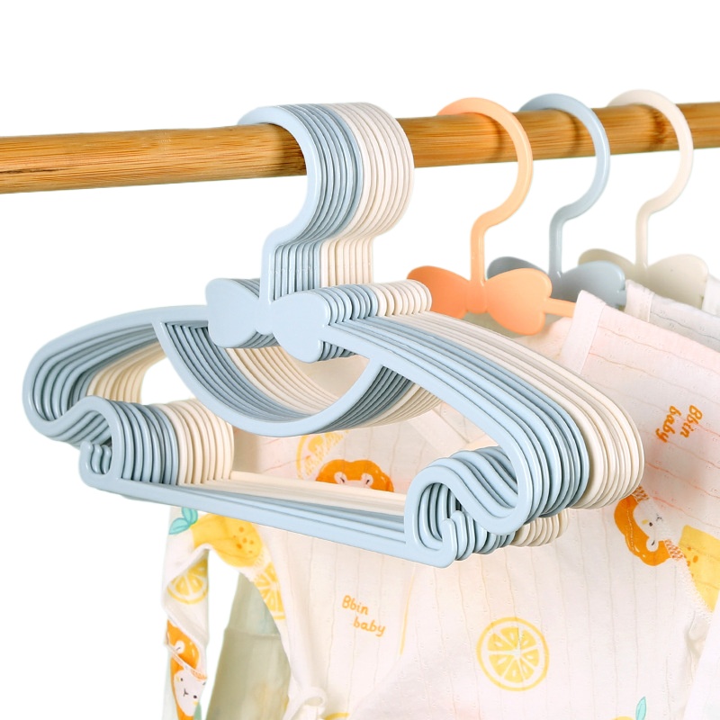 Baby Clothing Organizer - 5-50 szt. Wieszaki dla dzieci, plastikowe