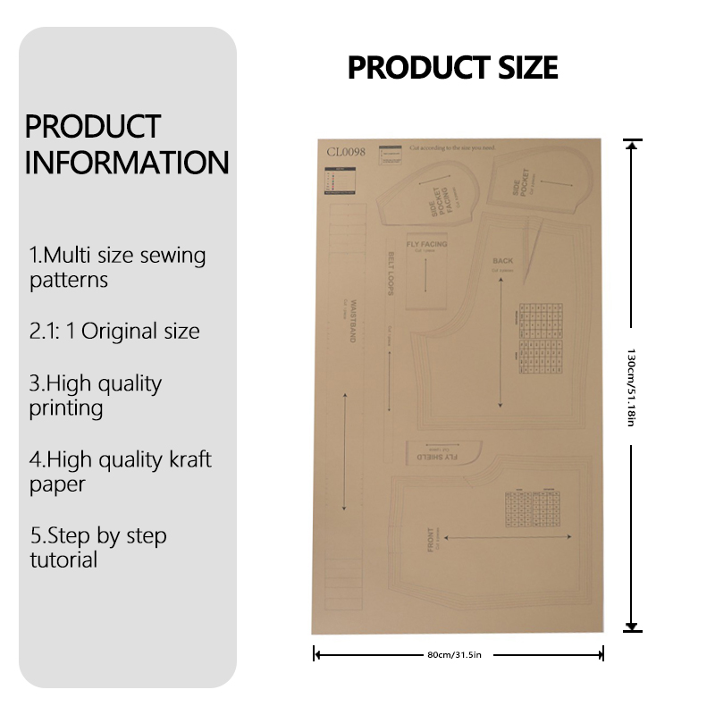Wzory do szycia damskich szort – Baby Clothing Patterns recenzja i cena