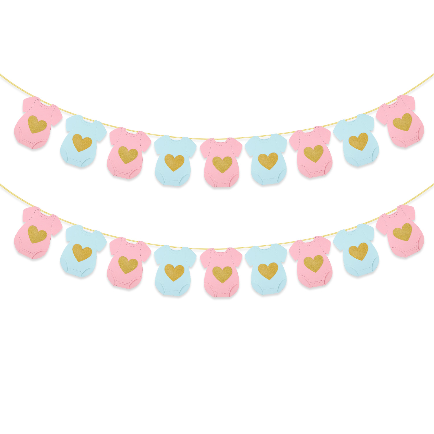 Girlanda papierowa na baby sho – Baby Clothing Rail recenzja i cena