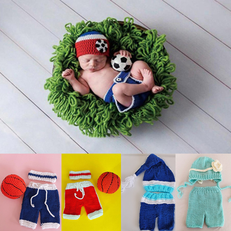 3/2 sztuk/zestaw noworodka fot – Baby Clothing Crochet recenzja i cena