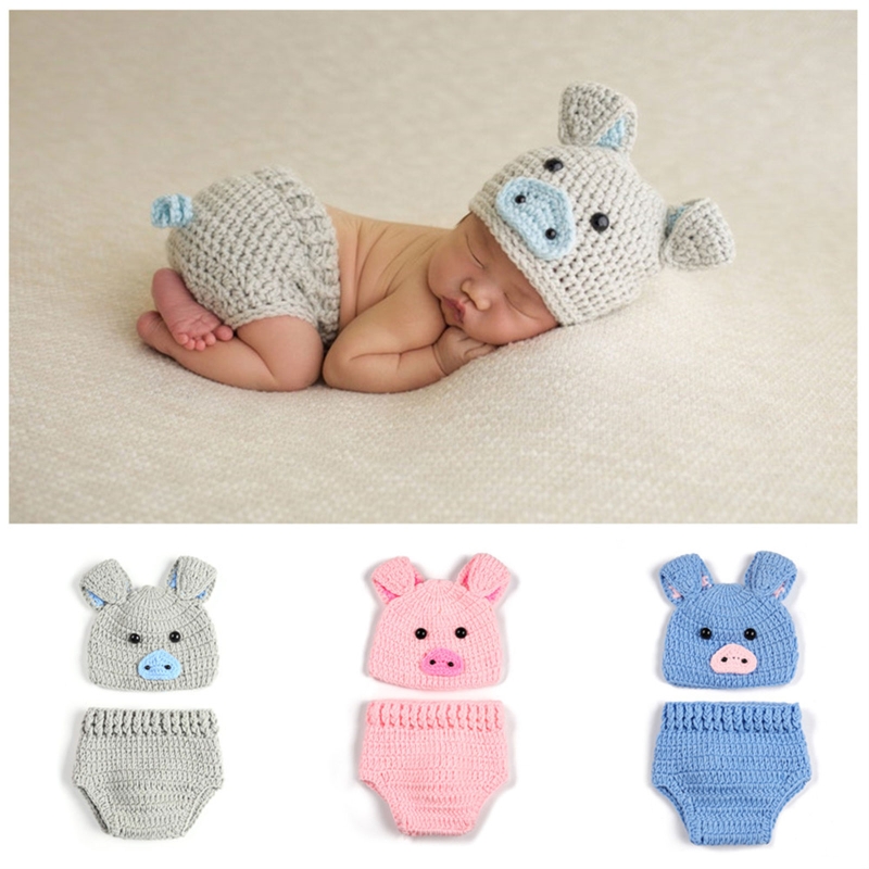 3/2 sztuk/zestaw noworodka fot – Baby Clothing Crochet recenzja i cena