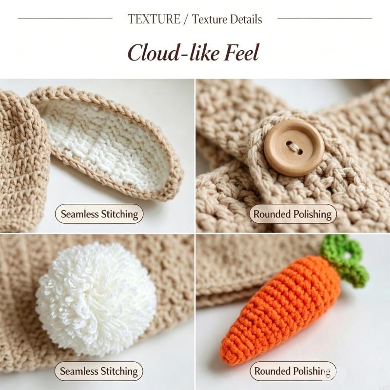 Szydełkowe, dziergane rekwizyt – Baby Clothing Crochet recenzja i cena