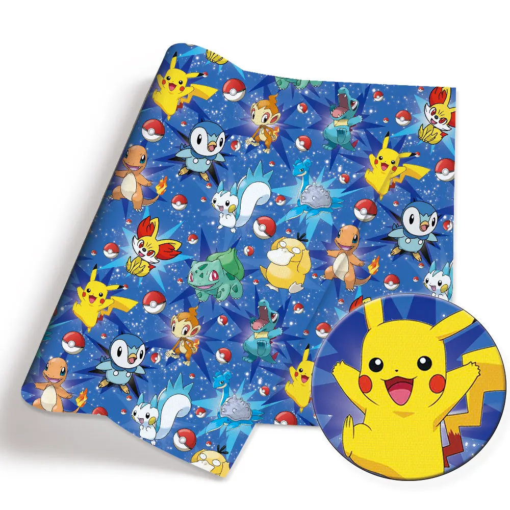 Pokemon Cartoon Tkanina140 * 5 – Baby Clothing Quilt recenzja i cena