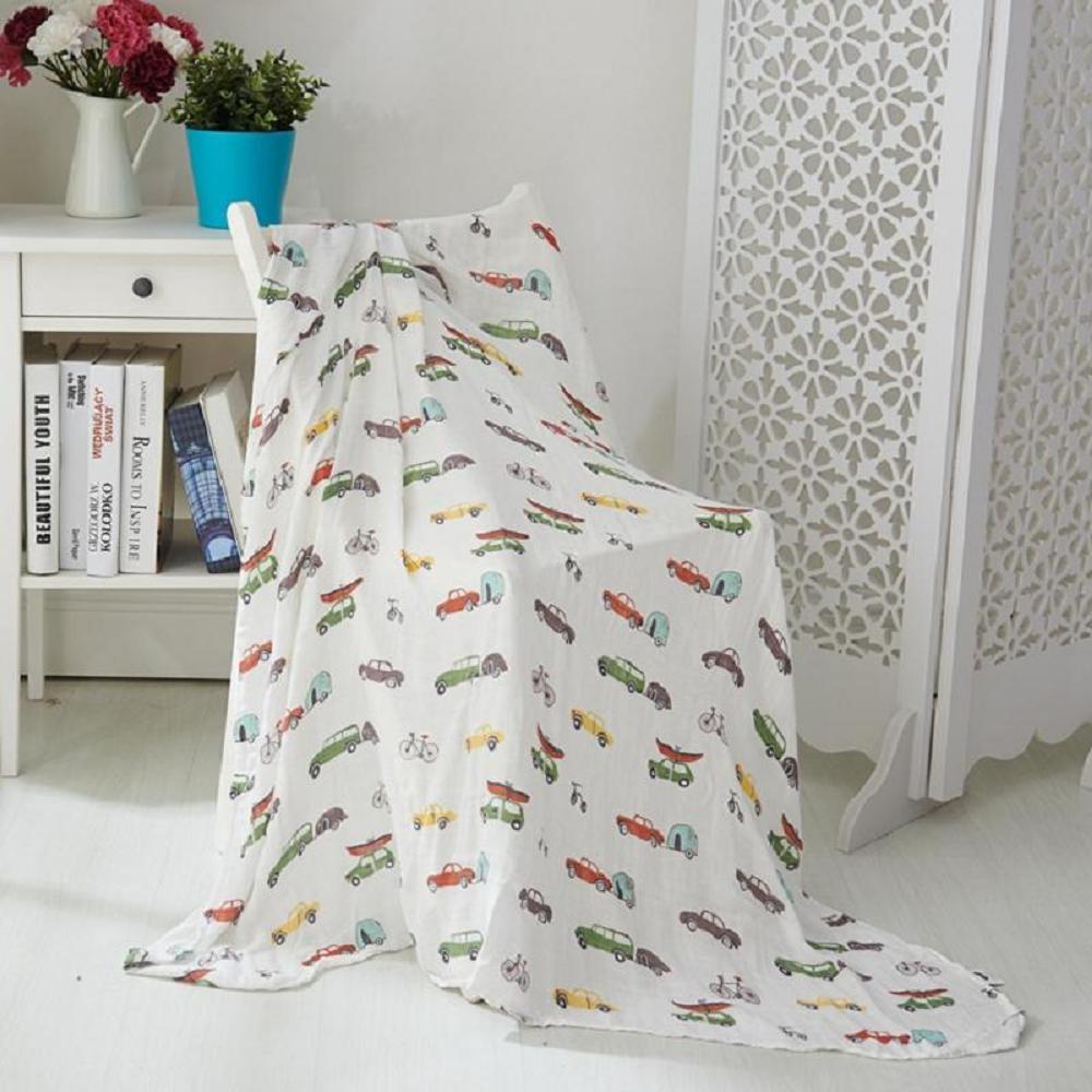 Kocyk muślinowy dla niemowląt, – Muslin Swaddle Wrap recenzja i cena