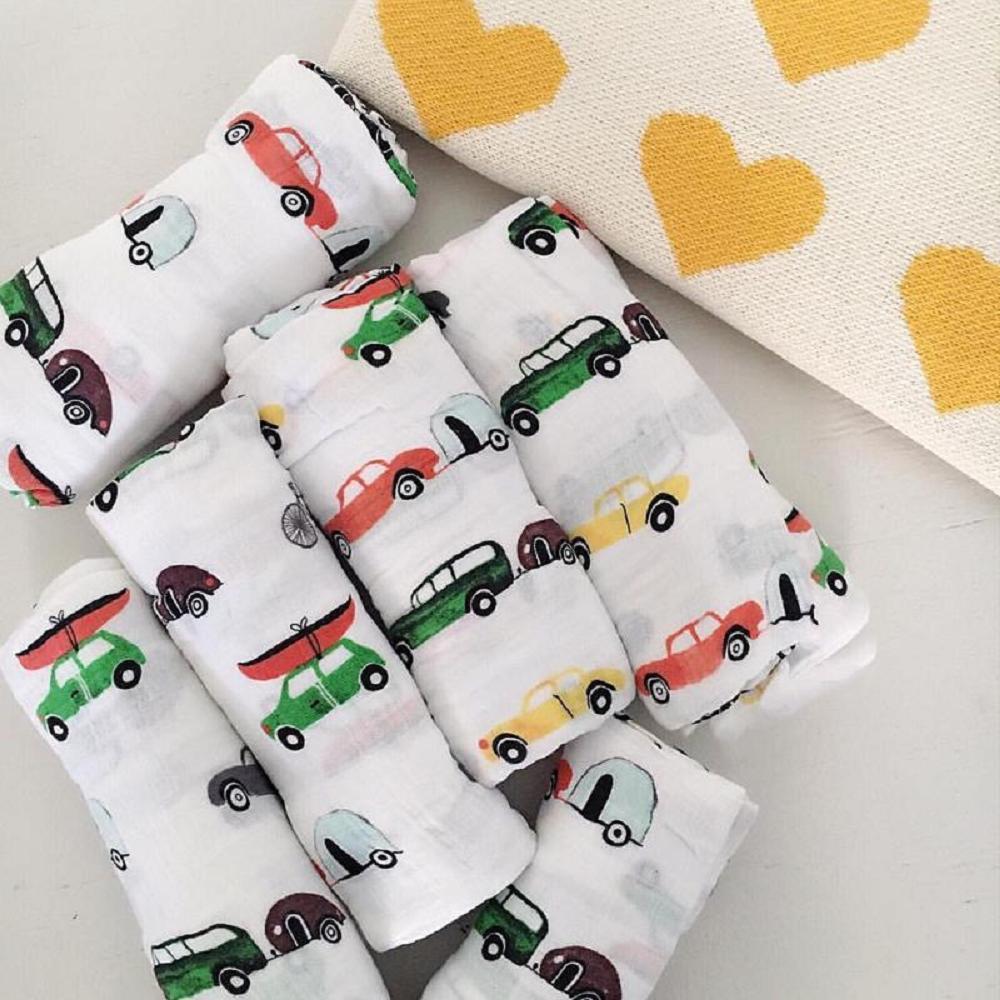 Kocyk muślinowy dla niemowląt, – Muslin Swaddle Wrap recenzja i cena